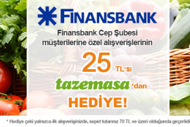 Finansbank Cep Şubesi Müşterilerine Özel Kampanya!