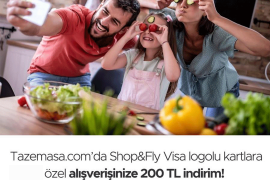 Shop&Fly Visa Logolu Kartlara Özel 200 TL İndirim